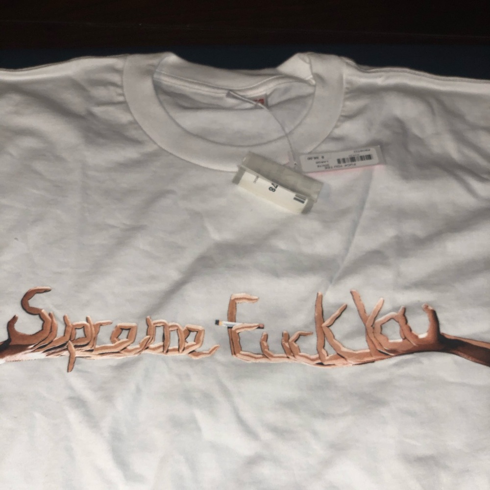 Supreme “Fuck You” Tee